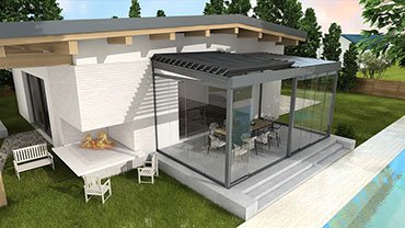 BR-03 Infinity Slide Single Glass