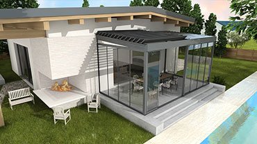 BR-04 Infinity Slide Double Glass