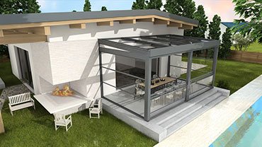 SR-05 Techno View Motorized Glazed Wall